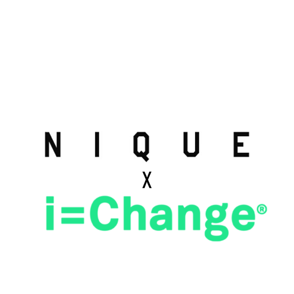 Nique donates to I=Change