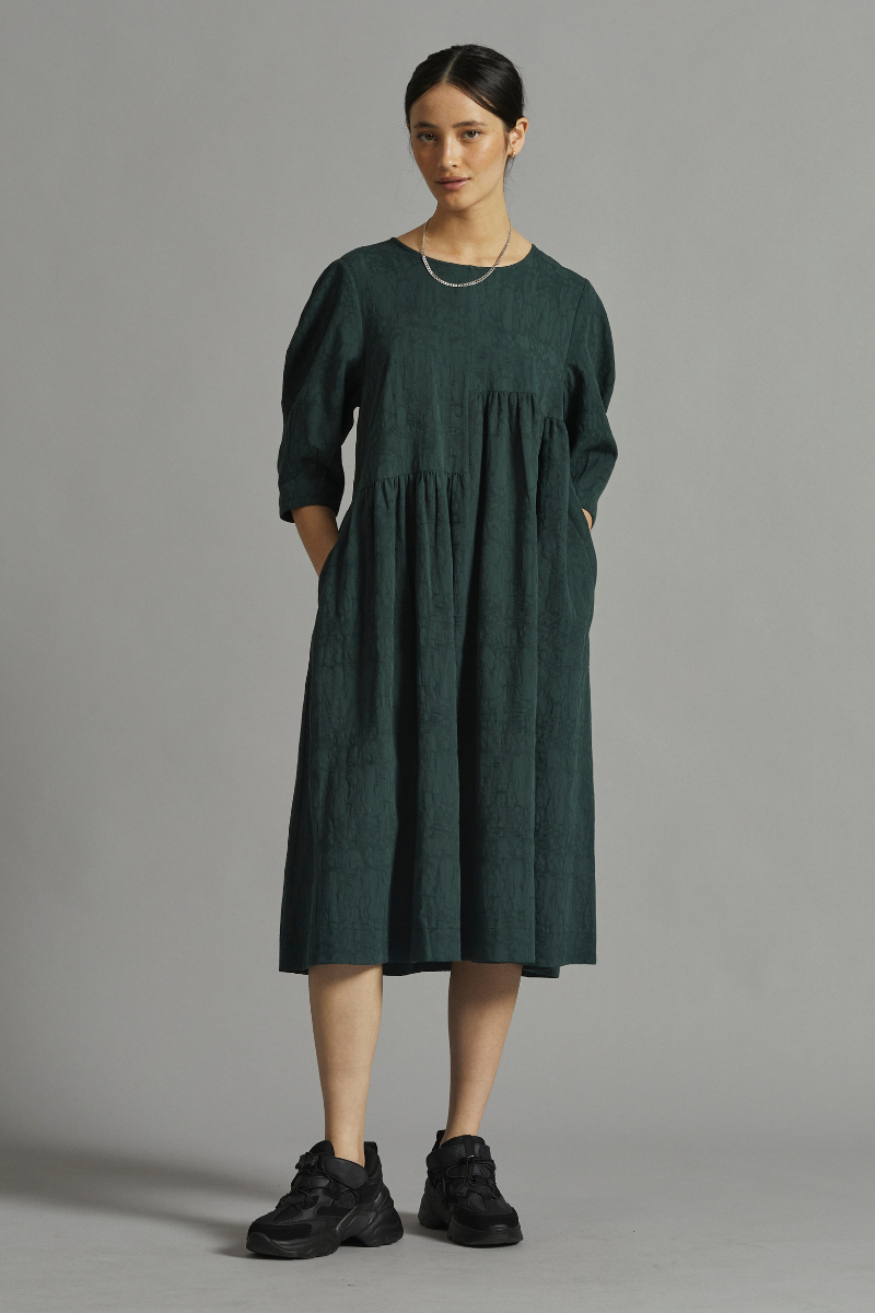 Sycamore Green Lily Cotton Midi Dress
